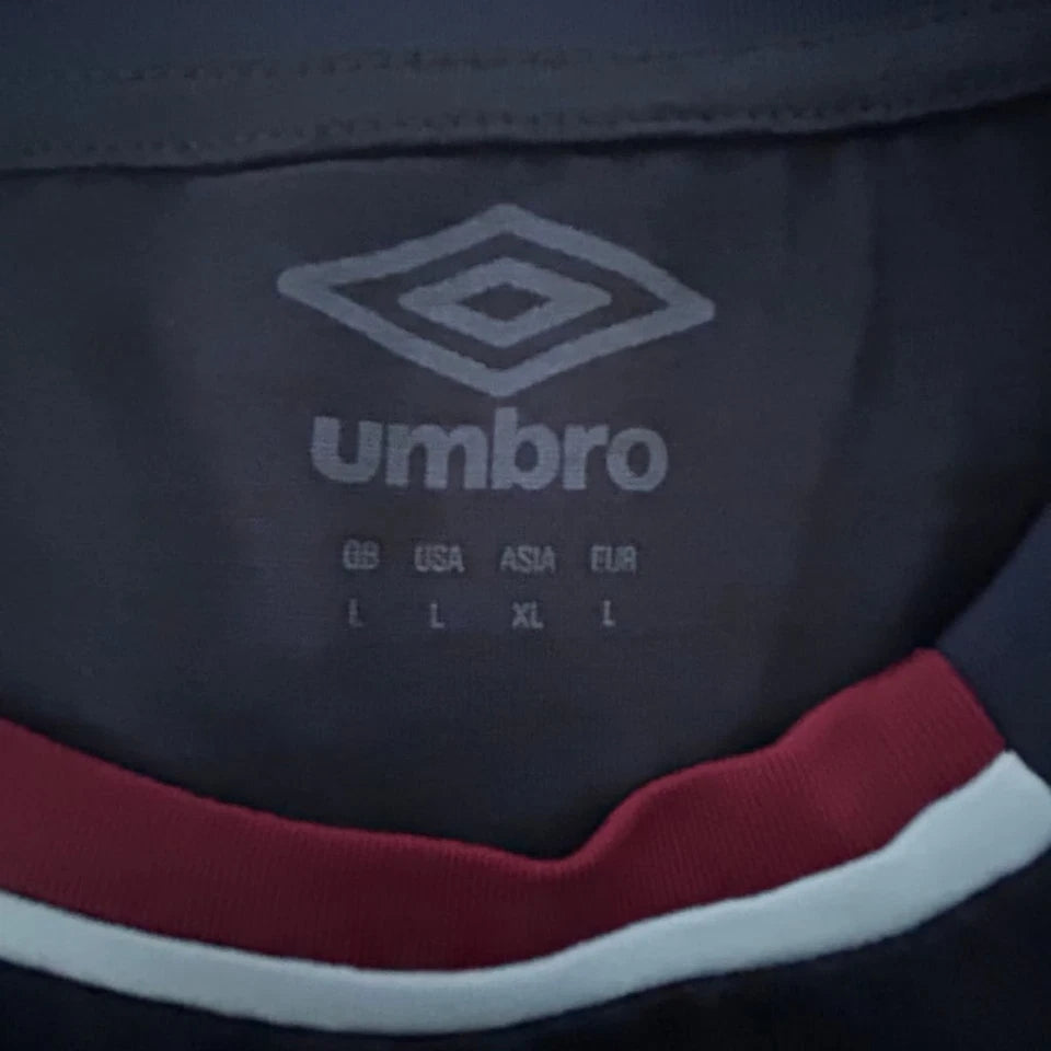 WEST HAM UNITED 2021 2022 Third Jersey (SIGNED) Umbro Sz L (AUTHENTICATED)
